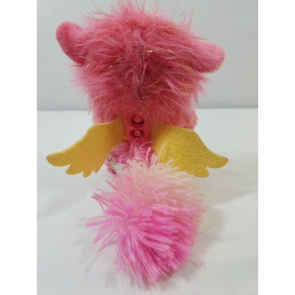 Magic Mixies Pink interactive plush toy 8" teal eyes gold wings misting cauldron - Picture 4 of 9